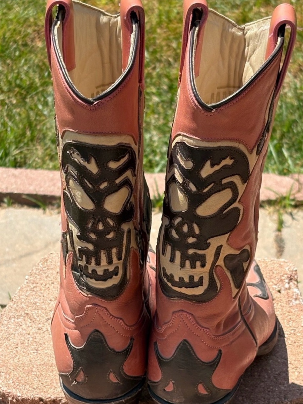 Corral Ghost Rider Boot. Size 7. - Picture 3 of 6
